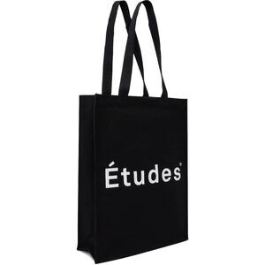 RARE Études Heavyweight Organic Cotton Canvas Black November Tote Bag - NWT
